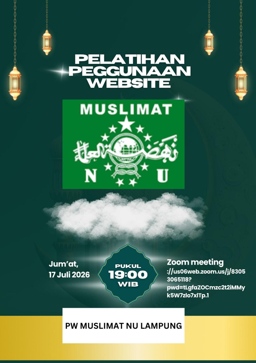 Admin PC Muslimat NU Pringsewu ikuti Pelatihan Penggunaan Website untuk Perkuat Publikasi Digital