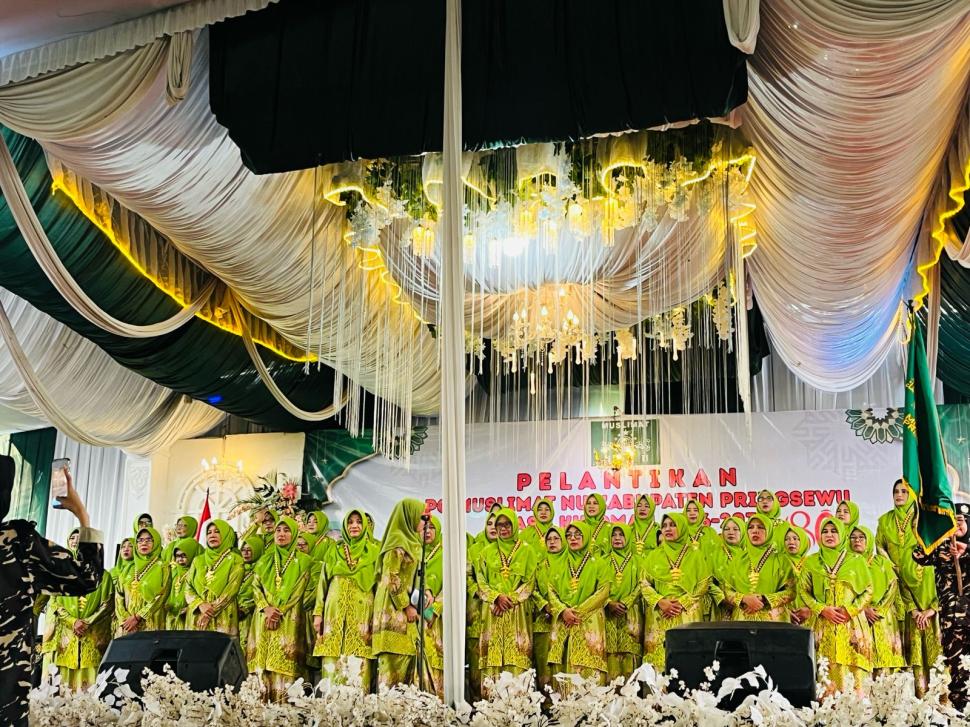 Teguhkan Kiprah Perempuan dalam Khidmah dan Pengabdian, Pengurus PC Muslimat NU Pringsewu 2026-2031 Resmi Dilantik