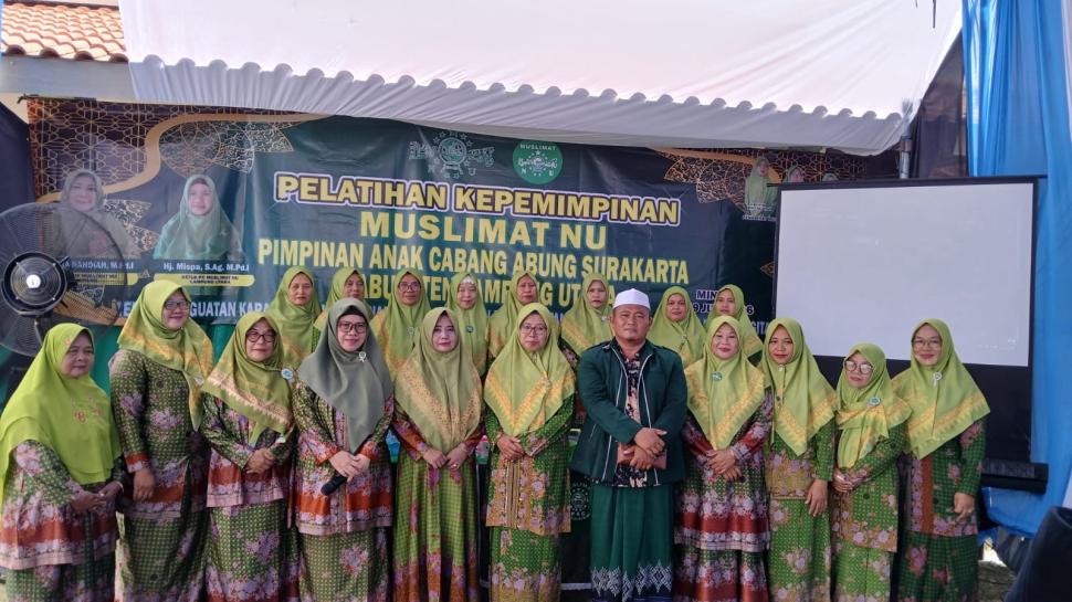 Optimalkan Kaderisasi, PAC Muslimat NU Abung Surakarta Menyelenggarakan Pelatihan Kepemimpinan